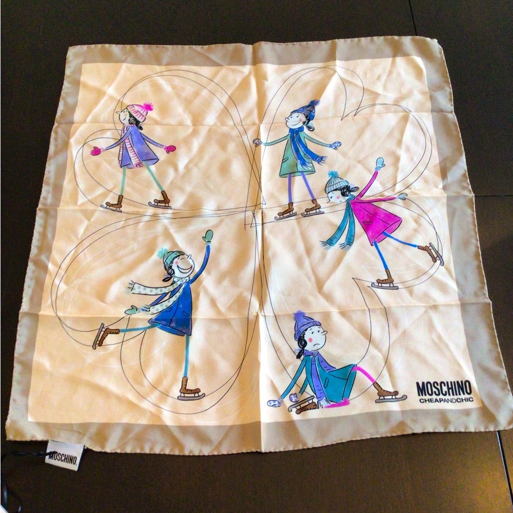 COPY - Moschino Silk Scarf NWT